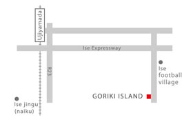 伊勢展示場地図