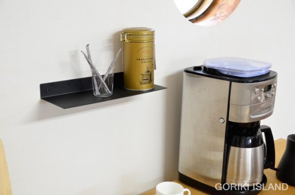 640530 BRASS SHELF BK 