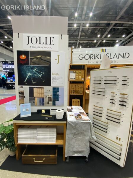 JOLIE製品の展示